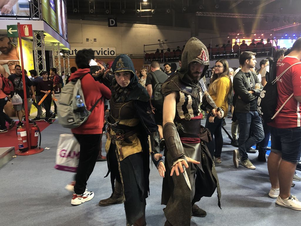 Los cosplayers se inspiran en distintos personajes de esta saga