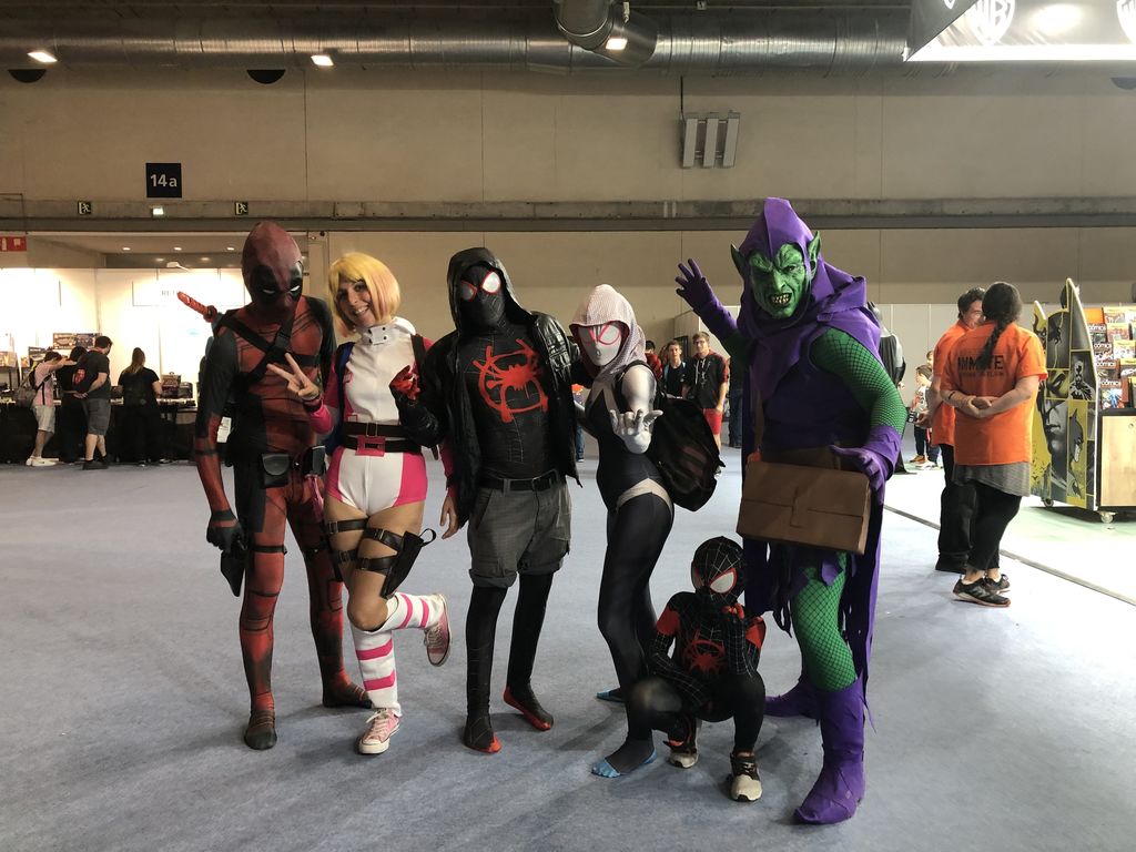 Reunión de personajes Marvel