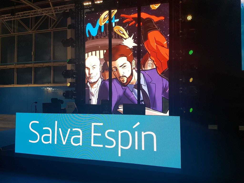 Salva Espín es dibujante de cómics...