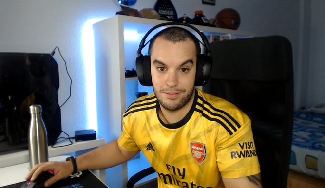 Captura del stream de MáximoCuevas