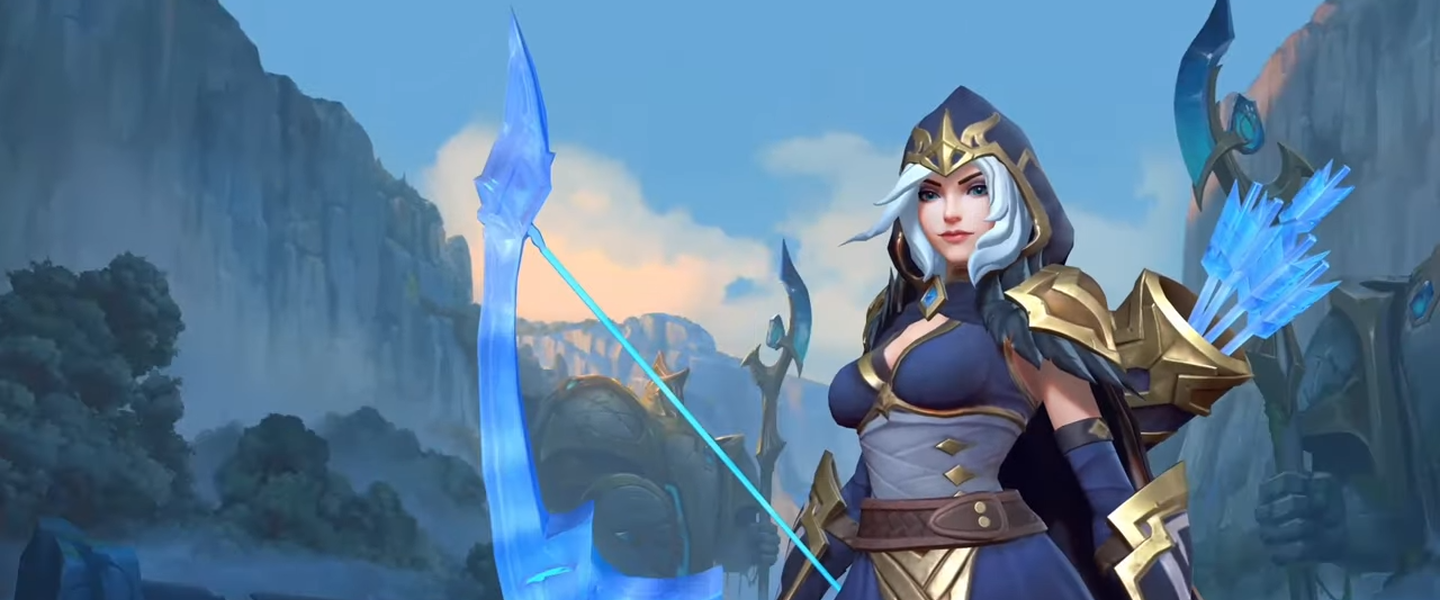 Ashe estará en League of Legends: Wild Rift