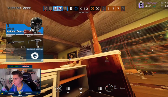 Captura del stream de Scyhte