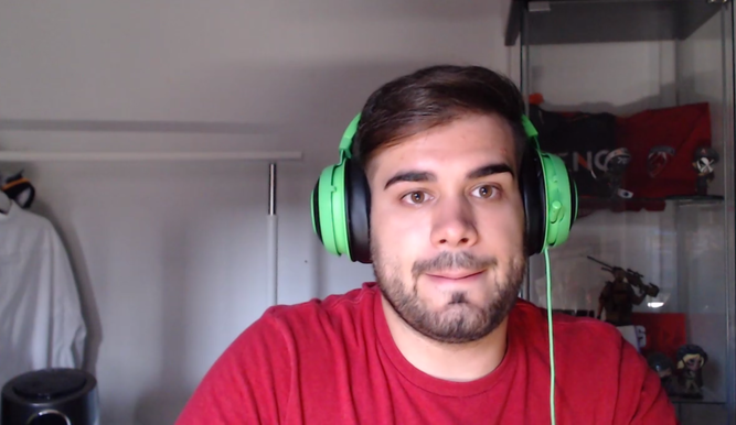 Captura del stream de Alex Polo