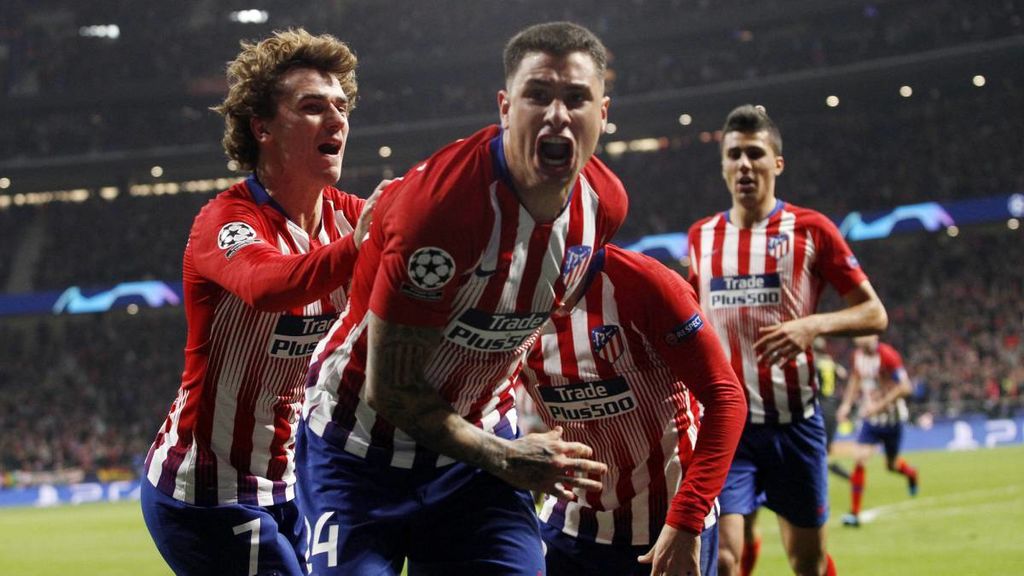 El Atlético de Madrid ganando la Champions