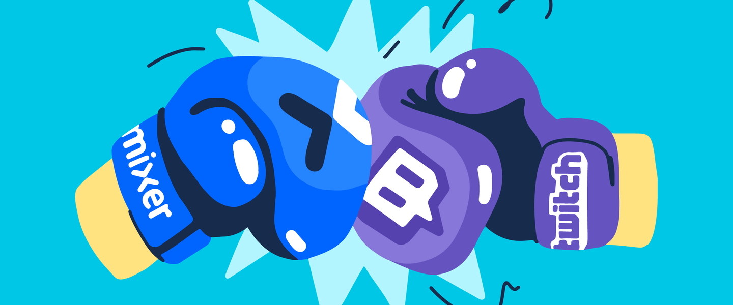 Mixer y Twitch, los principales protagonistas de la guerra