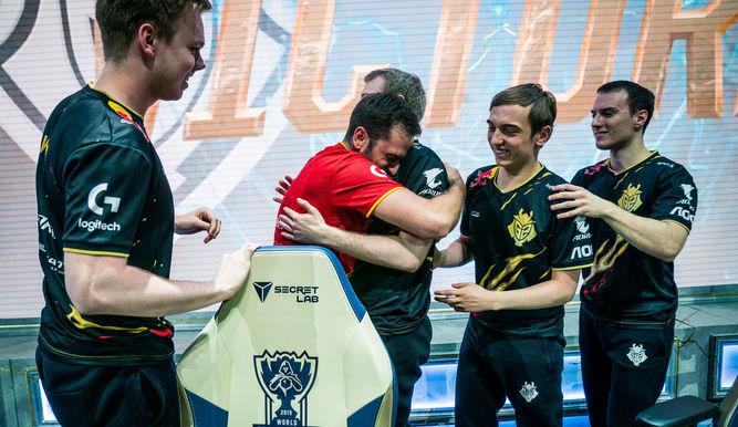 G2 acabó con la estadística inmaculada de SKT