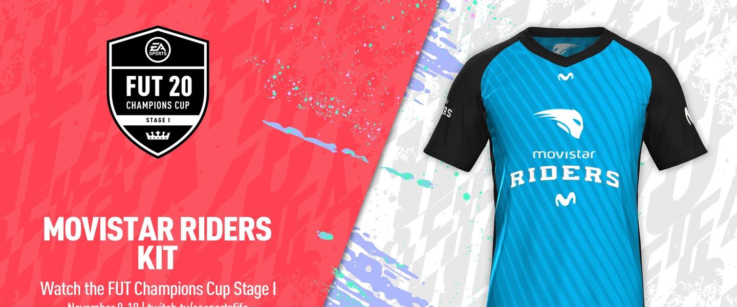 Juega con la camiseta de Movistar Riders en FIFA 20
