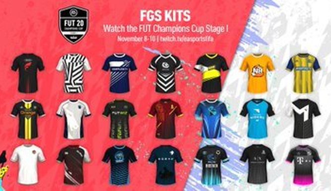 Todas las camisetas que están disponibles en FIFA