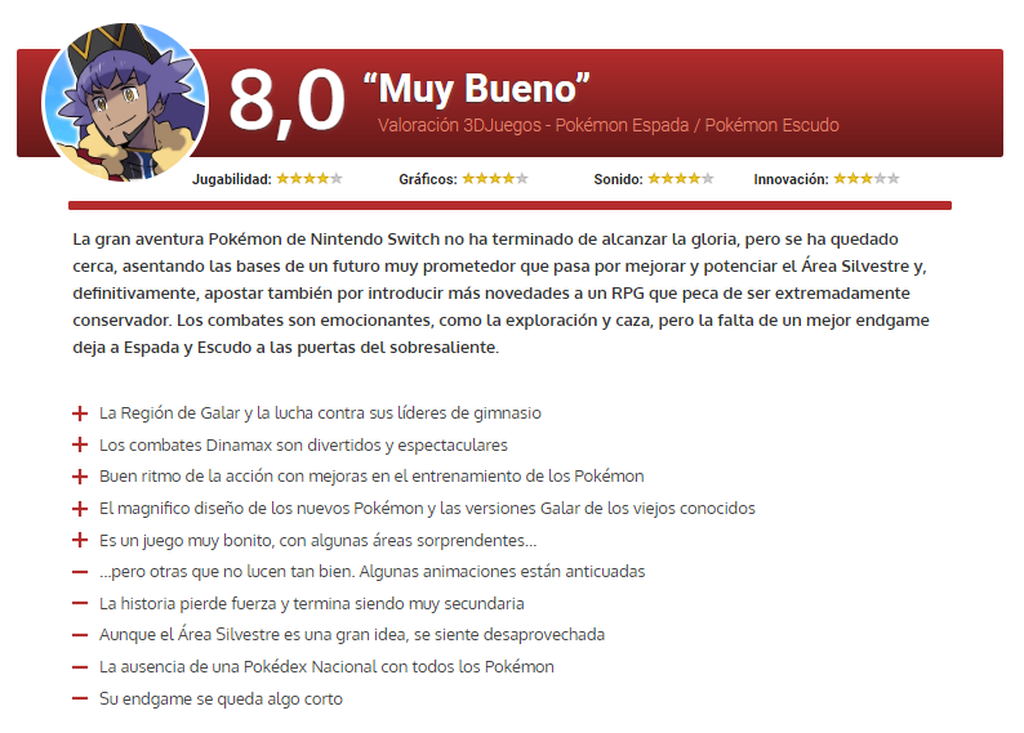 3DJuegos - 8/10