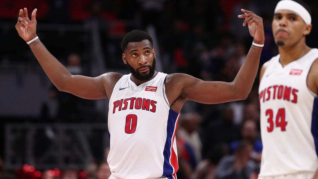 Andre Drummond, jugador de Detroit Pistons