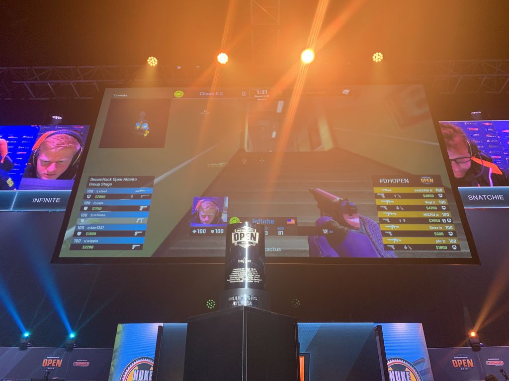 El trofeo del Open de CS:GO