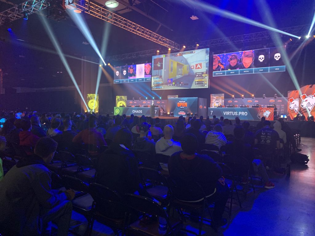 Ambiente en el Open de CS:GO