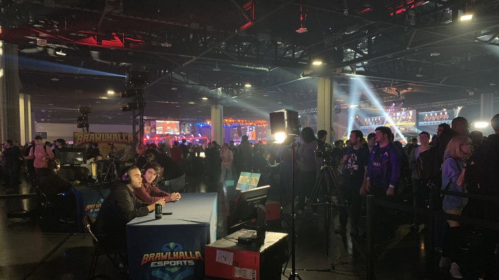 Los casters de Brawlhalla durante la partida