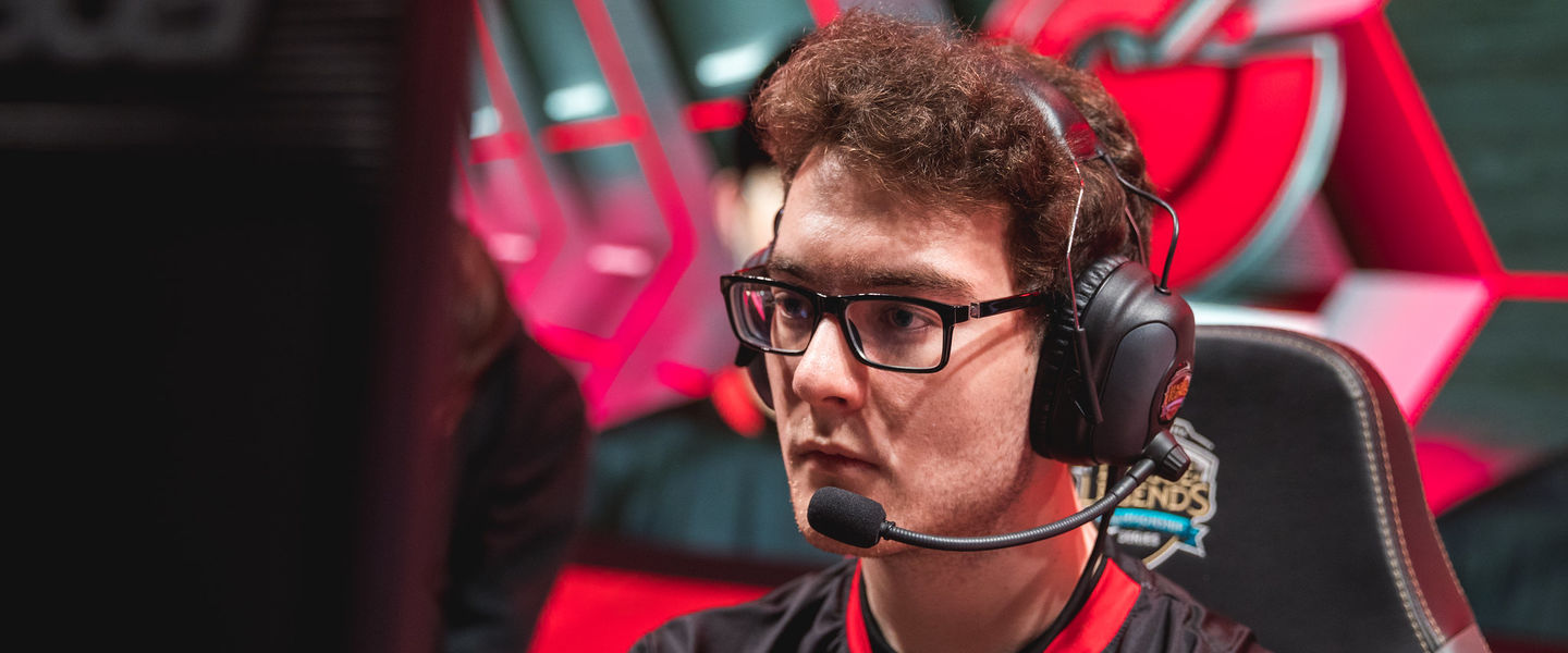 Vulcan durante una partida con Clutch Gaming en 2018