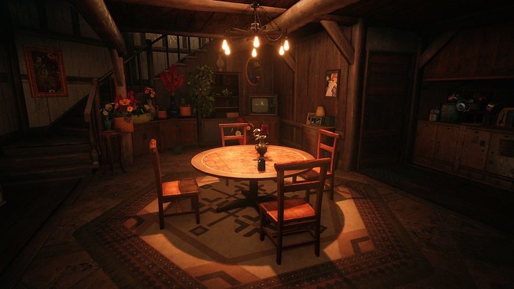 Interior de la casa de Aeris