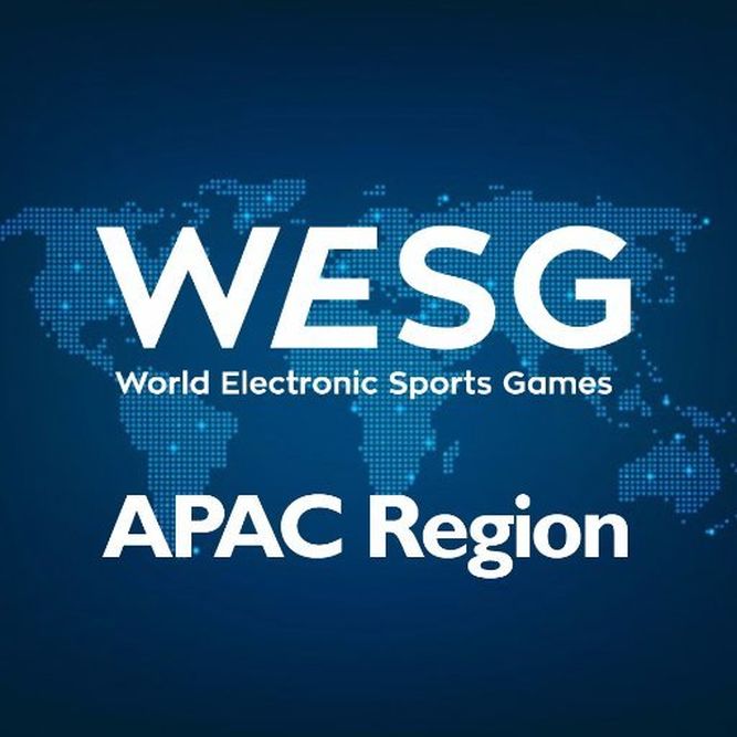 Cartel de las finales de Asia-Pacific de WESG
