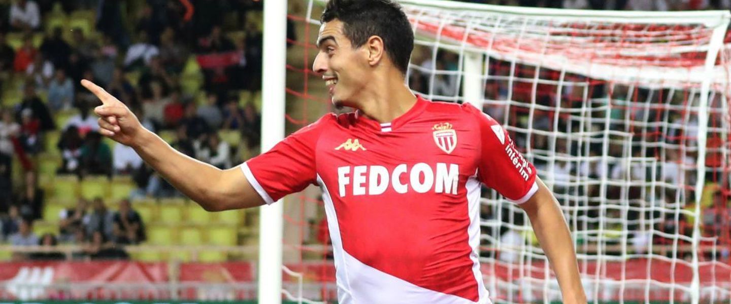 Ben Yedder durante un partido con el Mónaco