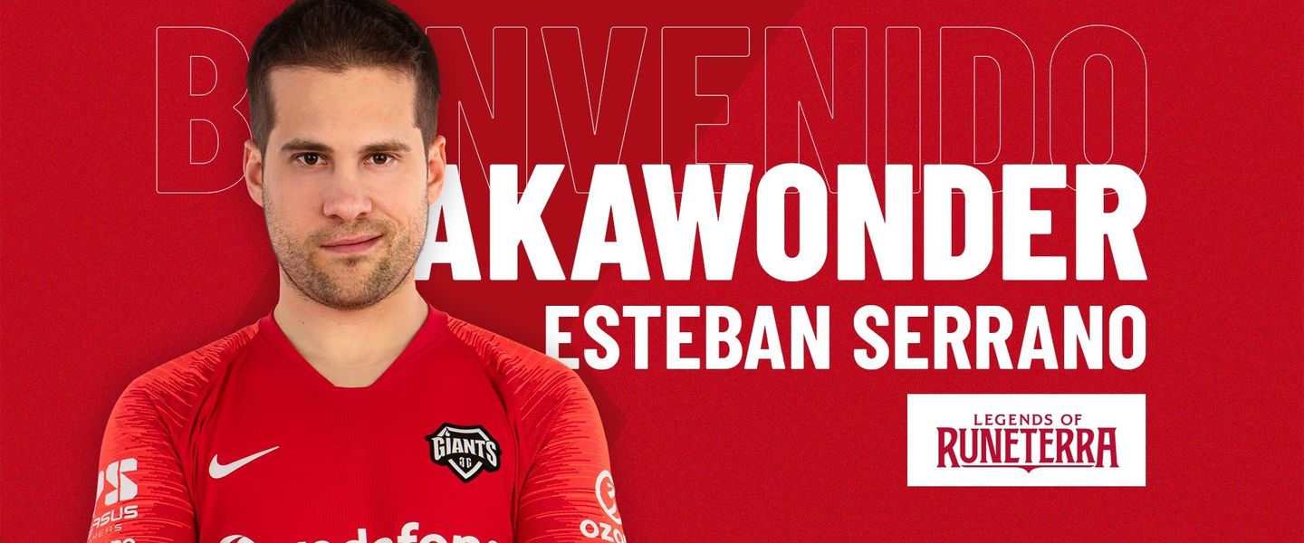 AKAWonder será jugador de títulos como Legends of Runeterra