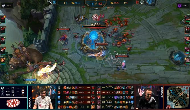 Caps superó en farmeo a Crownshot y demostró ser un tirador más que válido