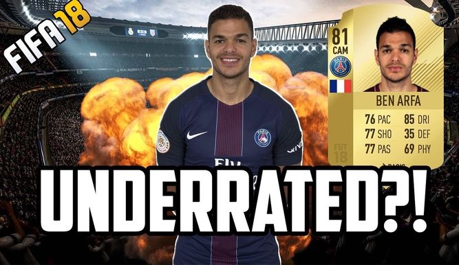 Ben Arfa seguía en el PSG en FIFA 18