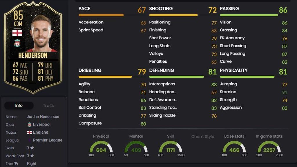 Jordan Henderson (85)