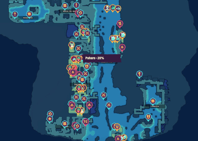 Así se ve el mapa interactivo
