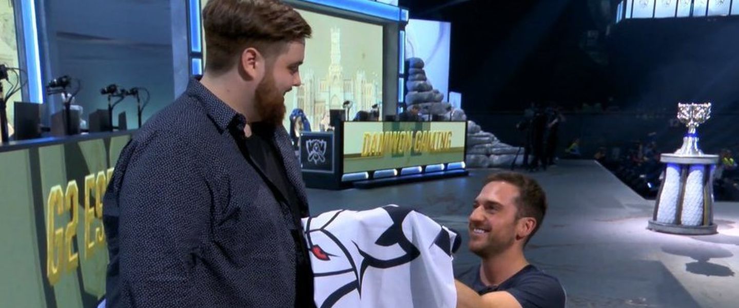 Ocelote ya le declaró su amor a Ibai en Worlds 2019