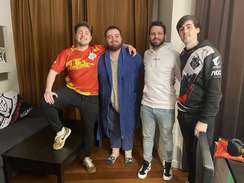 Reven, Ibai, BarbeQ y Ander, juntos gracias a G2 Esports