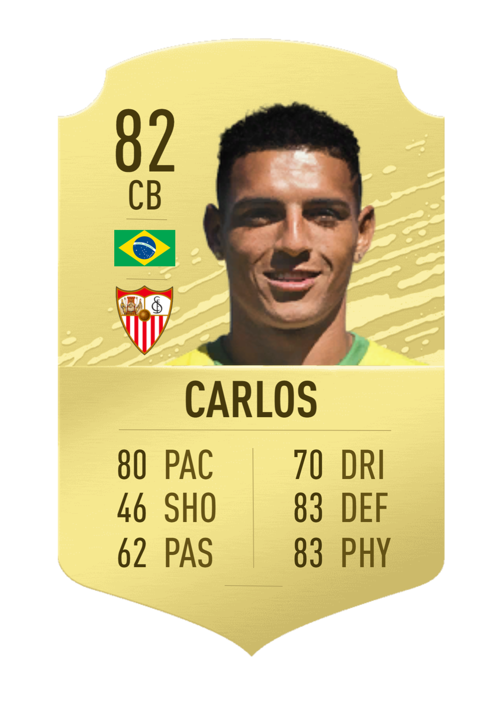 Diego Carlos - 82 (+3)