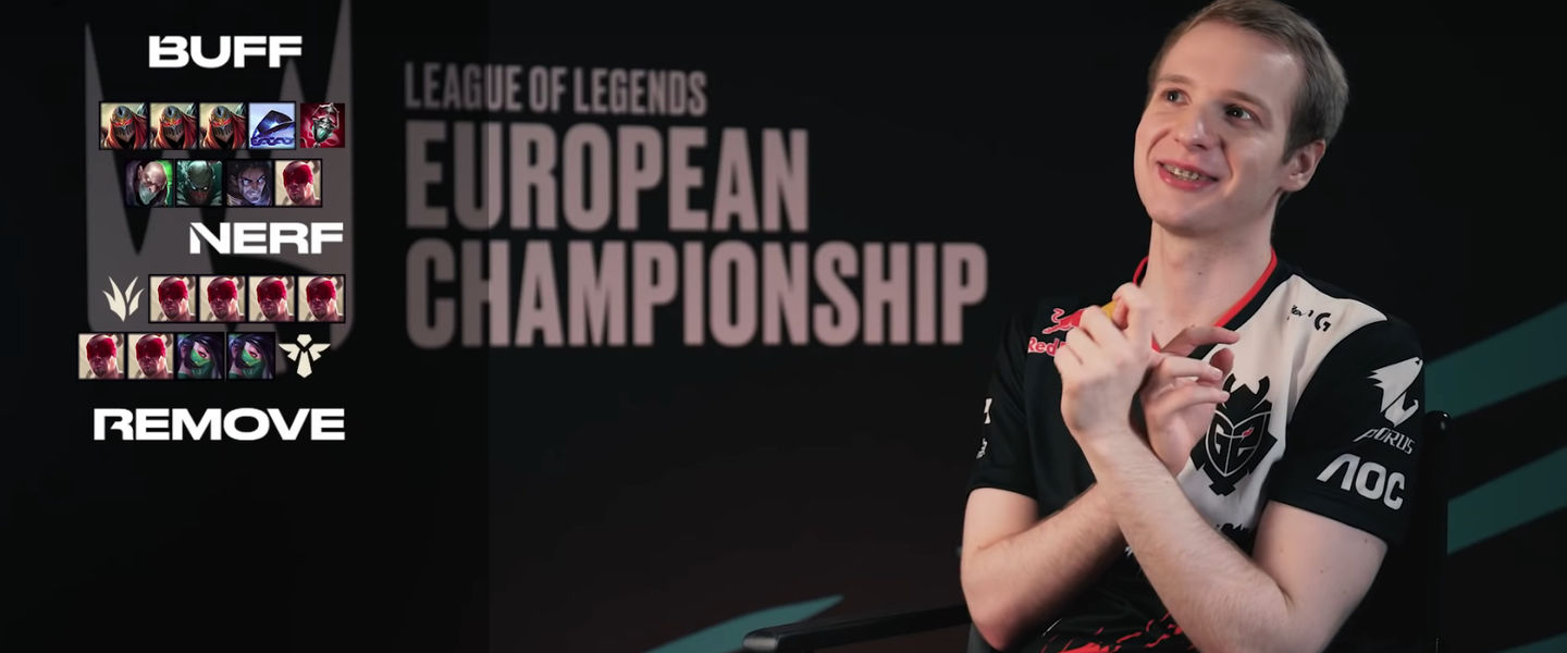 Jankos, uno de los protagonistas del vídeo de LEC