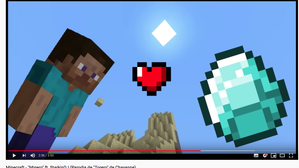Su vídeo más visto es Minecraft - "Minero" ft. StarkinDJ (Parodia de "Torero" de Chayanne) y acumula la friolera de 107 millones de reproducciones