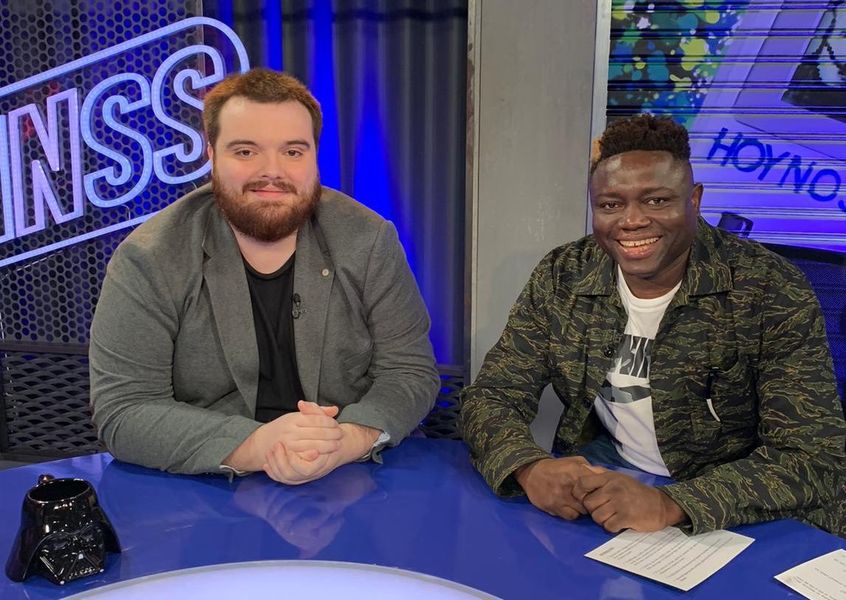 Ibai Llanos y Lory Money en 'Hoy no se sale'