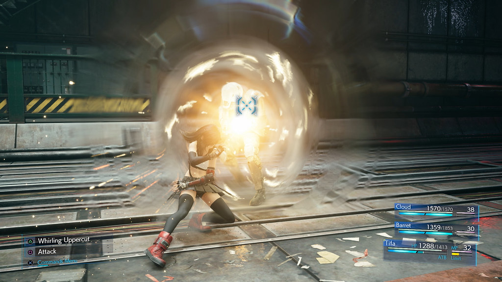 Omnistrike es un potente golpe de Tifa