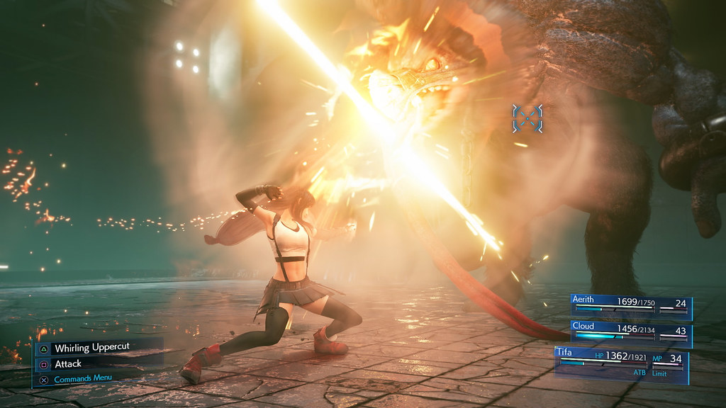True Strike, otro potente movimiento de Tifa
