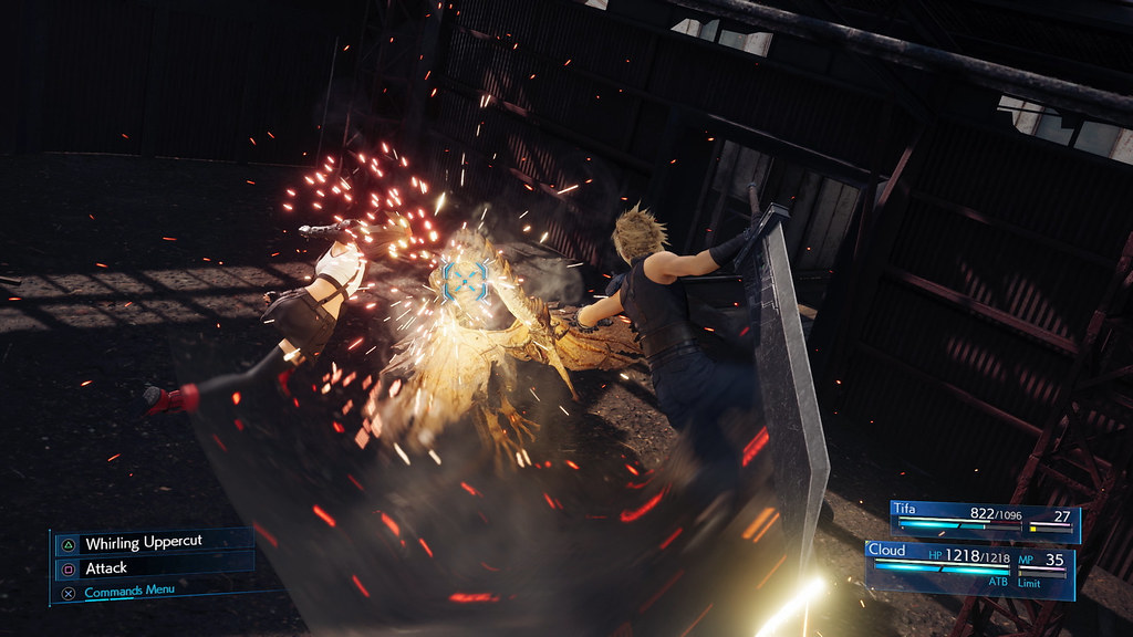 Una de las misiones de FFVII Remake