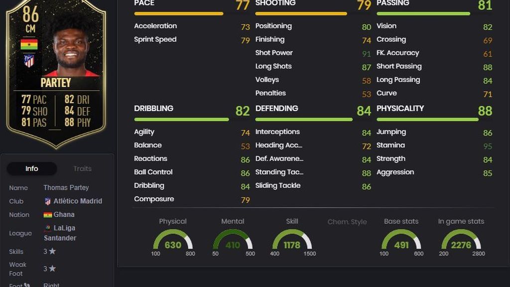 Thomas Partey (86)