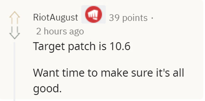 Riot August en Reddit