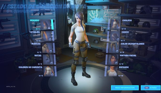 Para personalizar a Maya tenéis que acceder a la Cámara de mejora del personaje