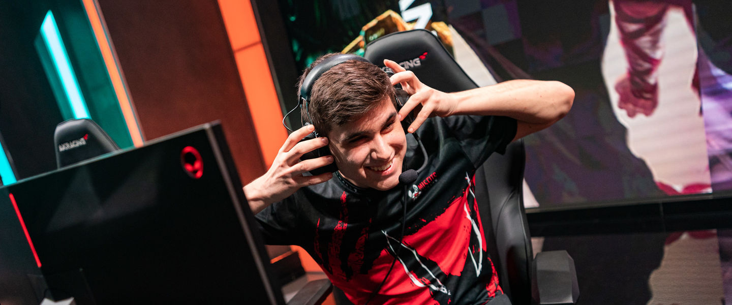 Razork tras finalizar una partida de LEC