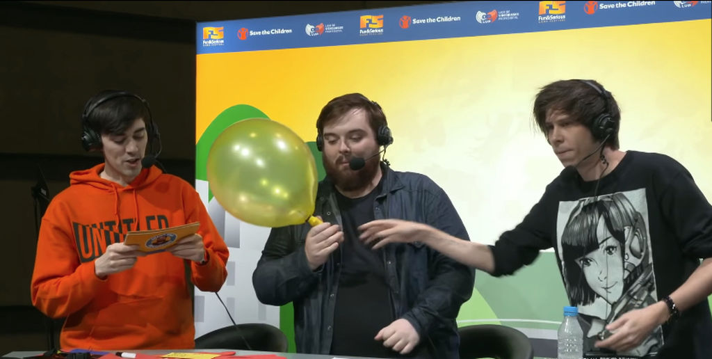 Tras eso, Elrubius participó en el Ibanéfico de Ibai