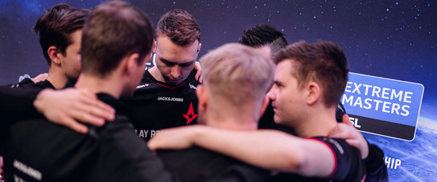 Astralis durante la IEM Katowice 2020