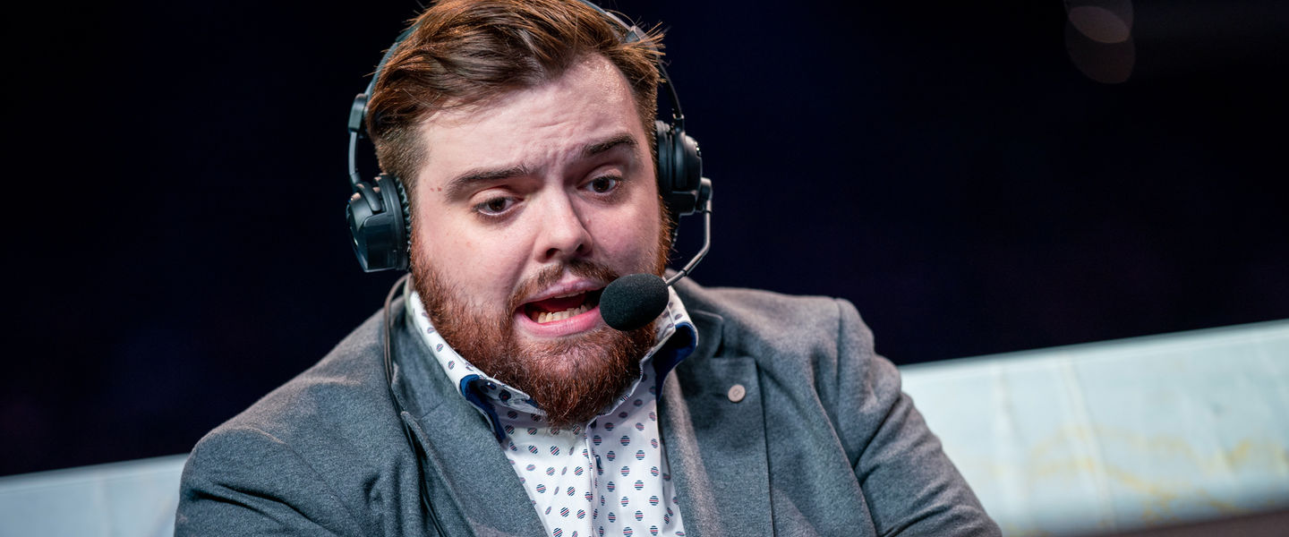 Ibai Llanos narrando LCS