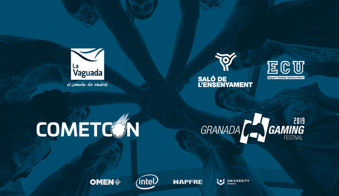 Cartel de las 4 paradas de la Liga IESports