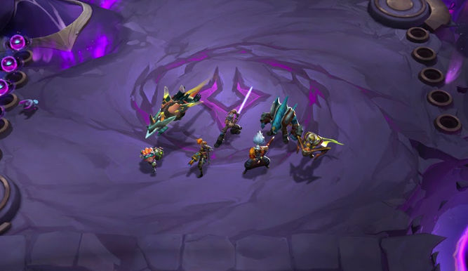 Otra composición del nuevo set 3 de TFT Galaxias