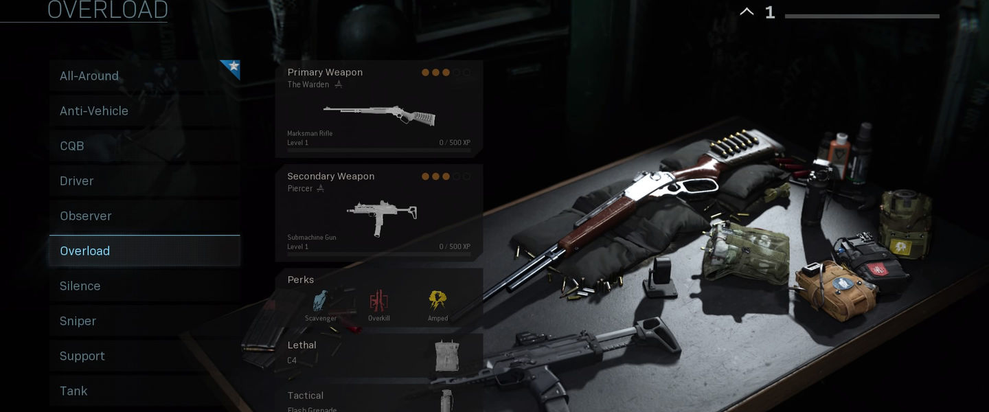 Las mejores clases de Warzone