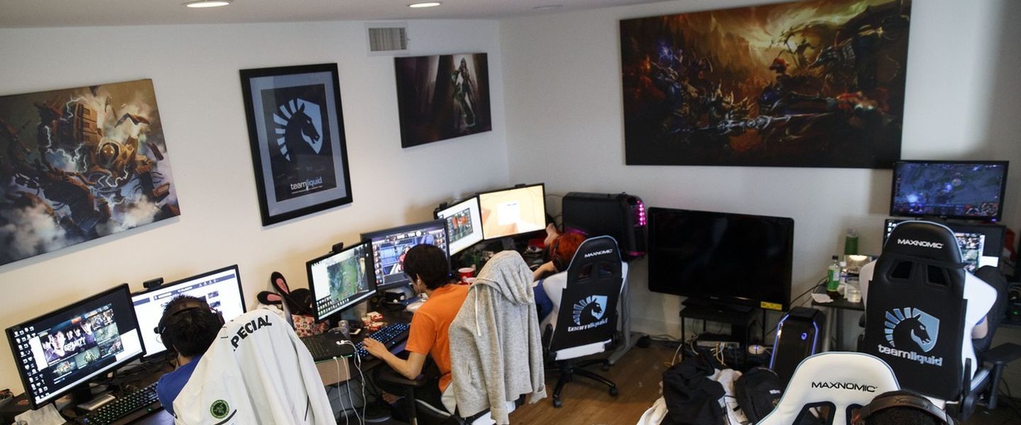 Team Liquid en su gaming house