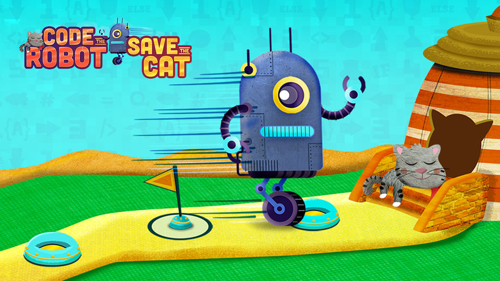 Code the Robot. Save the Cat