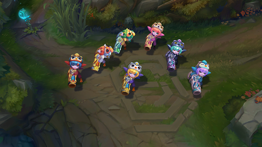Todos los cromas de Tristana Pengu Cosplay