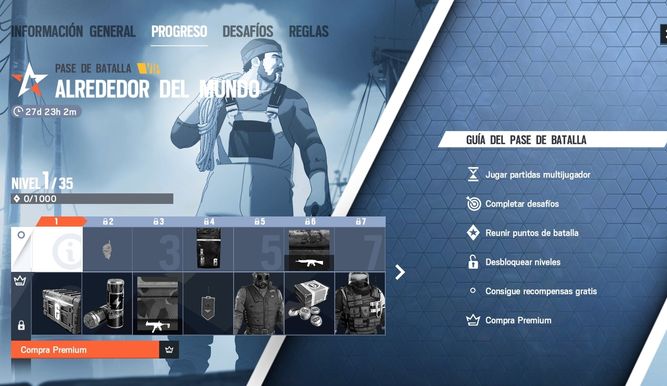 Pase de batalla de Rainbow Six: Siege