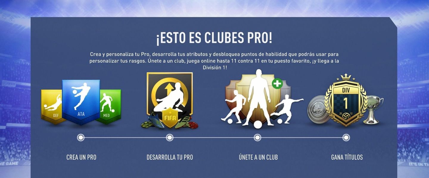 Cómo crear tu jugador de Clubes Pro para la #CopaSeguimosConectados